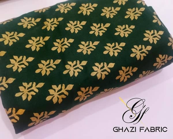 Ghazi Fabric Unstitched Linen Shirt - 2.50m Length