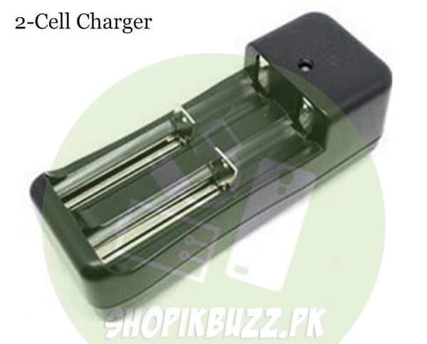 Universal Dual Slot Charger for 18650 and 18350 Li-ion Batteries | Shopikbuzz