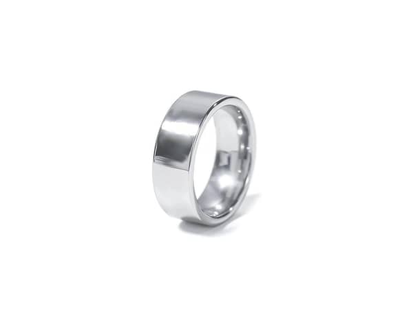 Mirror Polished Tungsten Carbide Wedding Band or Engagement Ring for Men and Women