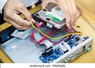 Intercome, Cctv Setup, Networking sells Service Maintenance Available 3