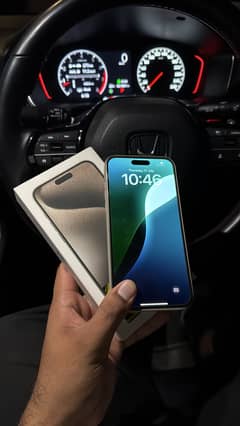 iPhone 15 pro max 256 GB PTA approved  Natural