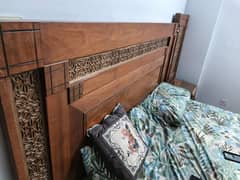 Furniture Set (Bed, side tables, wardrobe, dressing table, divider)