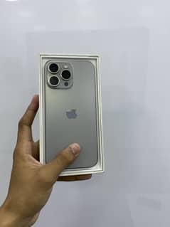Iphone 16 Pro Max 256gb,Non PTA Fu Physical plus Esim
