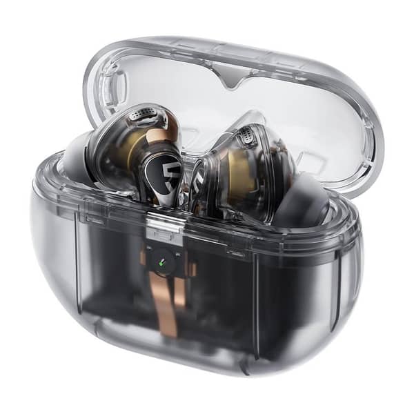 Soundpeats Capsule 3 Pro: Wireless Earbuds with Hybrid Active Noise Cancellation and 6 Mics for Enhanced Call Clarity