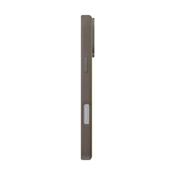 UNIQ Lyden DS Magclick Phone Case for iPhone 16 Pro - Yellow and Flint Grey