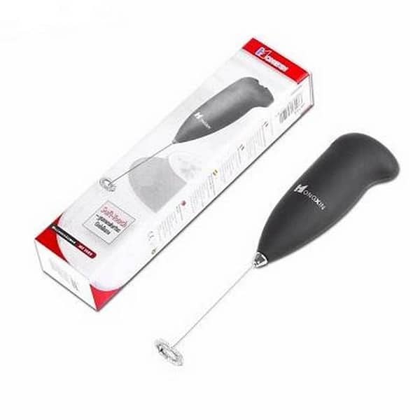 Coffee Beater and Milk Frother - Electric Whisk Mixer for Milk, Juice, and More