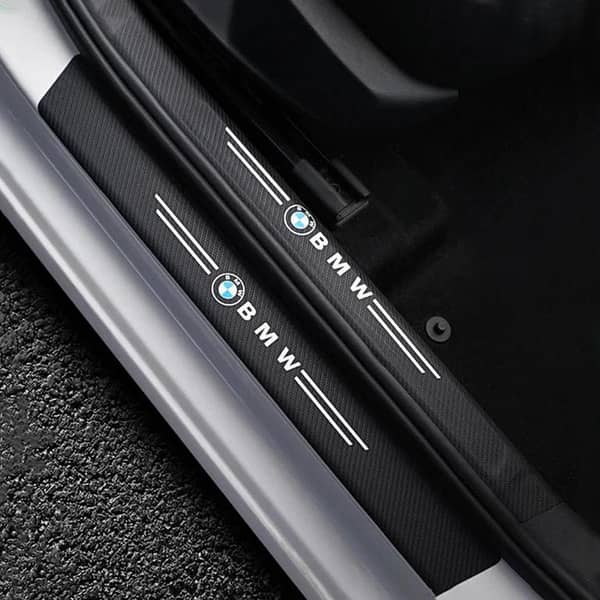 BMW  4D Anti-scratch Anti-Slip Waterproof Car Door Threshold Adhesive - BMW PM - 4 Pieces
