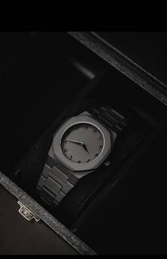 Black Arabic Aura Watch