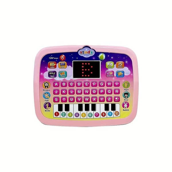 Children's Educational Tablet with LED Display for English Learning – Ideal for Preschool Boys and Girls