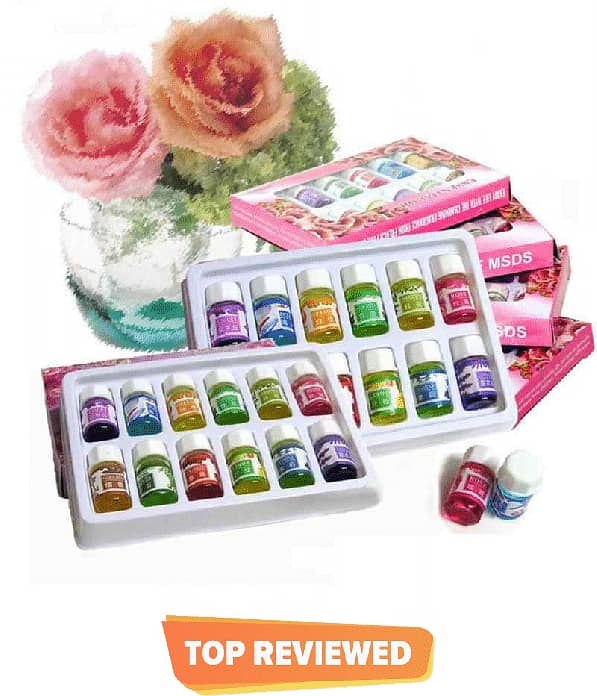 12-Pack of 3ML Natural Aroma Essential Oils