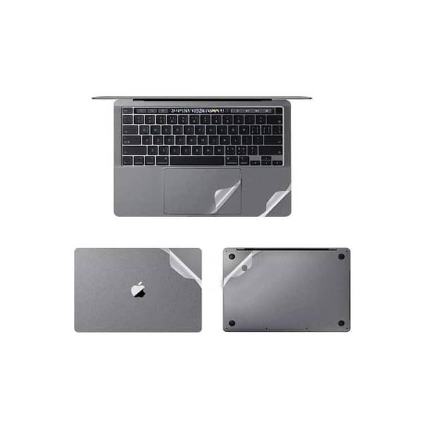 MacBook Pro A2442 M1 Skin Protector Set for 14-Inch (2021 Release) - Top, Bottom, Touchpad, and Palm Rest