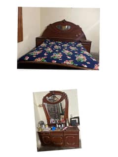 I want to sell bed with dressing table pure wooden made.
