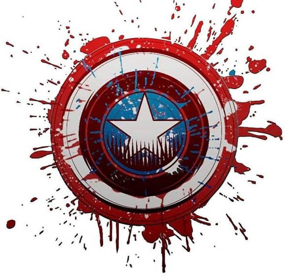Captain America 3x3 Inch Stickers for Laptops and Mobile Devices