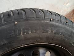 4 tyres with wheel