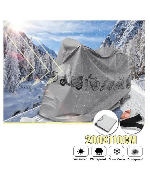 Waterproof Bicycle Rain and Dust Cover for Portable Use