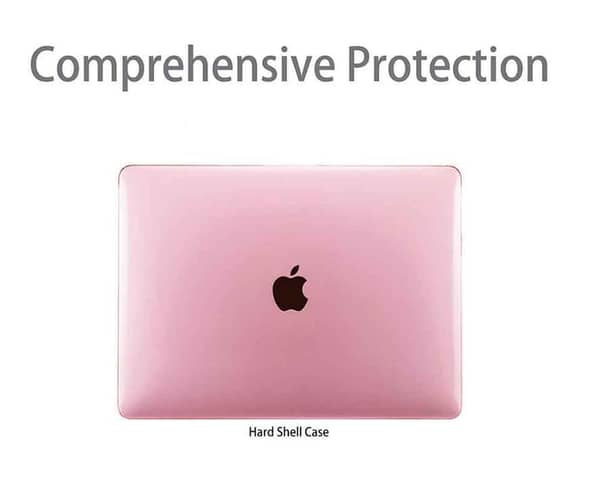Pink Hard Shell Case for McBook Air 13 Inch A1932/A2179/A2337 (2020, 2019, 2018)