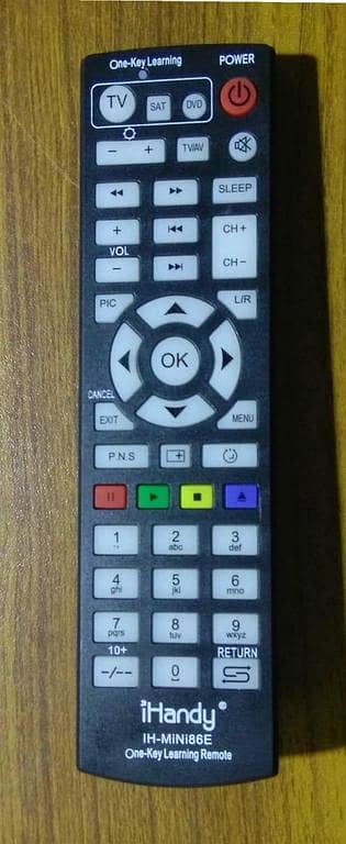 iHandy IH-86ES Universal IR TV Remote Control with Learning Capability | Shopikbuzz