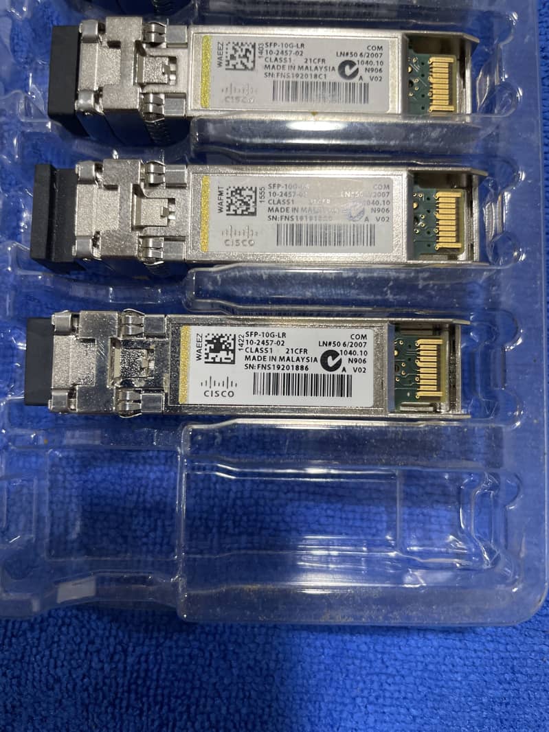 Cisco SFP 1G 10G 16G 25G QSFP 40G 50G 100G module cards Huawei juniper ...