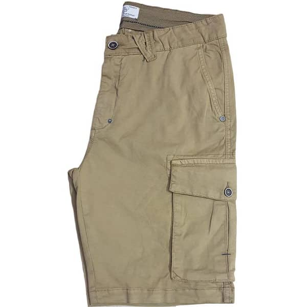 Hashback Men's Cargo Shorts - Six-Pocket Cotton Design for Summer