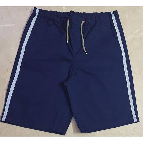 Hashback Men's Blue Cotton Summer Shorts - Comfortable and Stylish