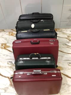 imported suitcases at different prices