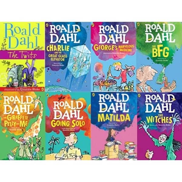 Collection of 8 Roald Dahl Books (Volumes 9 to 16)