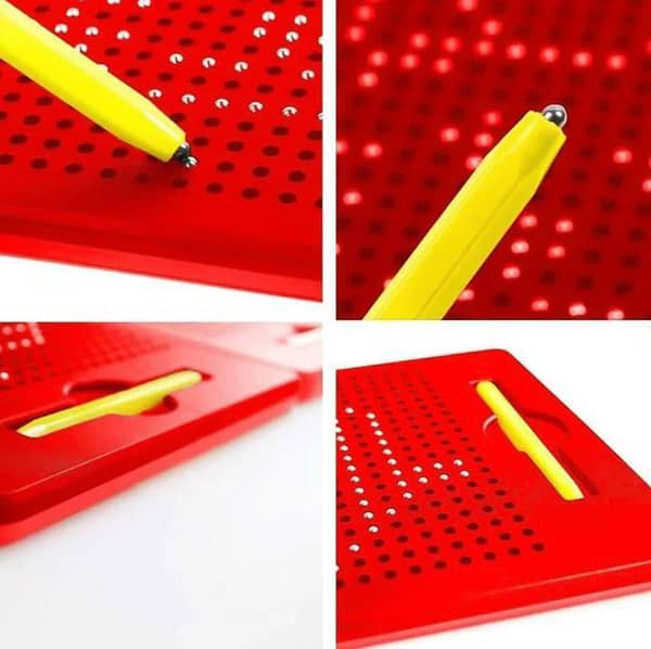 Portable Magnetic Drawing Tablet with Stylus Pen for Kids - Educational Sketch Pad