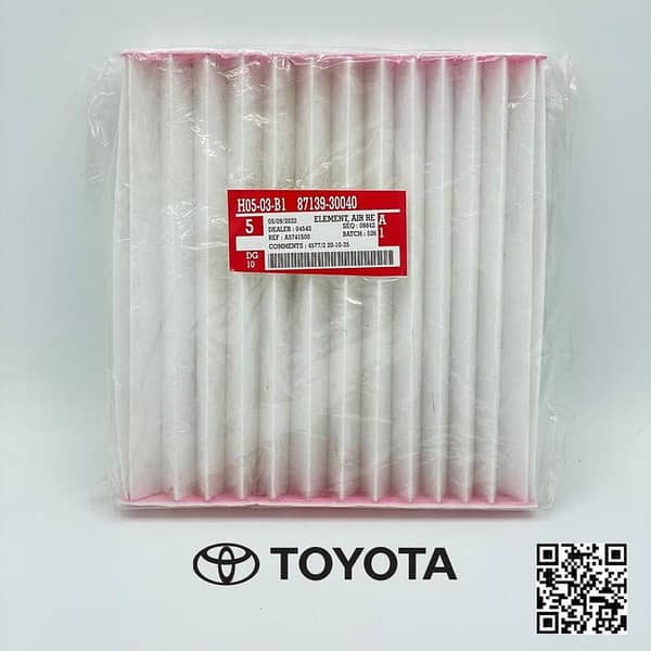 Denso 87139-06080 AC Cabin Air Filter for Toyota Corolla (2009-Onward)