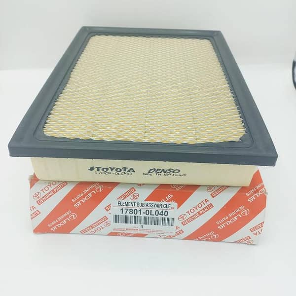Toyota Fortuner, Hilux, and Rivo Air Filter - Imported Model 17801-0L040