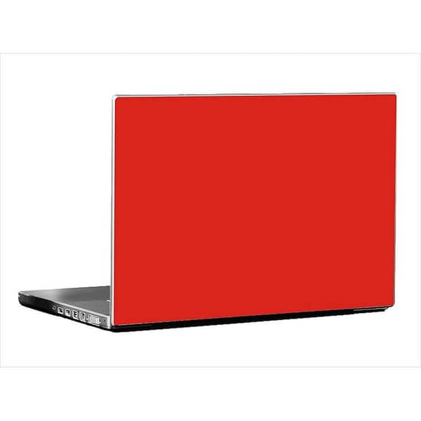 Matte Red Universal Laptop Back Skin