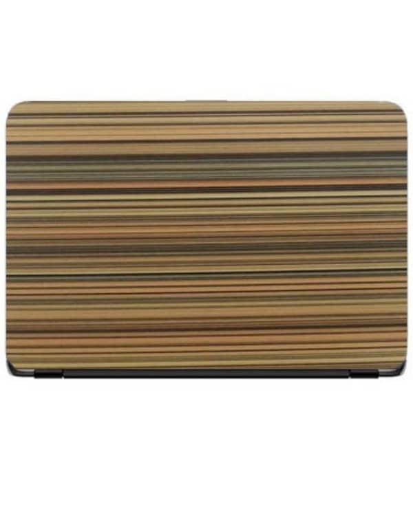 Brown Wooden Texture Universal Laptop Back Skin