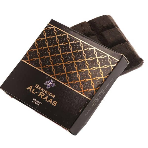 Bakhoor Al Raas Incense Perfume - 25g Bar by SAC - Long Lasting Aroma
