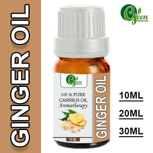 Pure Adrak / Ginger Essential Oil for Aromatherapy and Edible Use