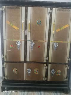 three door safe  almari