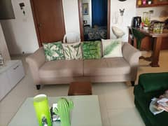 Beige-Brown 3-Seater Sofa from Habitt