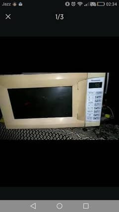 Panasonic baking touch oven