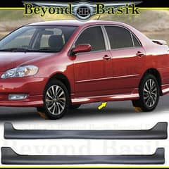 ABS plactic OEM side skirt