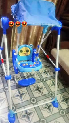 baby swing with light and music