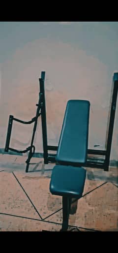 Gym Bench And Rood