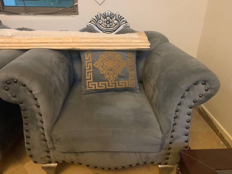 7 seater sofa set 6 months used - 10/10 condition 2