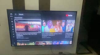 55 inch led smart tv 4k home used
