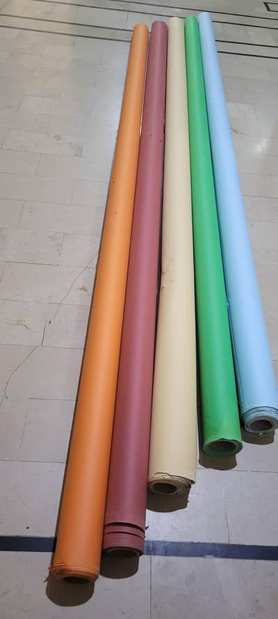 photography paper back drops in 5 different colors