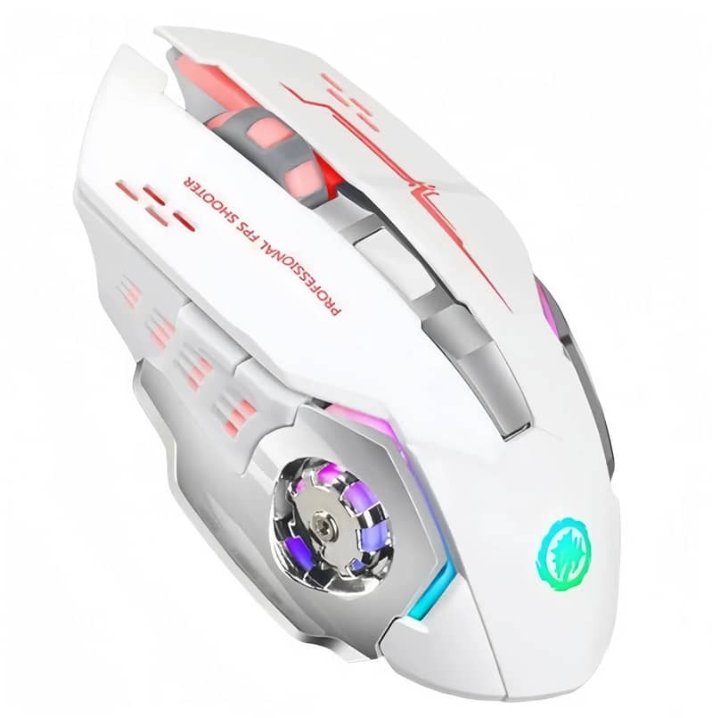 Wireless RGB Gaming Mouse – Dual Mode | 6 Buttons | 3-Level DPI 7