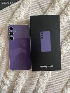 I AM SALING SAMSUNG S23 FE NON PTA  256 GB WATER PACK PHONE EXCHANG