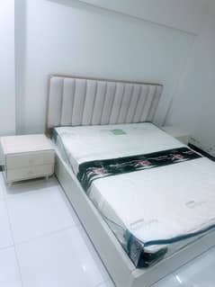 King Size Bed | Side Tables | Dressing Table | Mirror