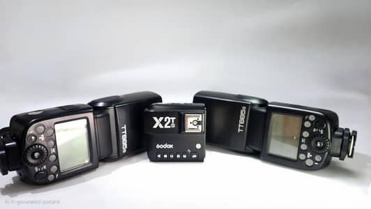Godox TT685-s Flash & Godox X2Ts Wireless Trigger