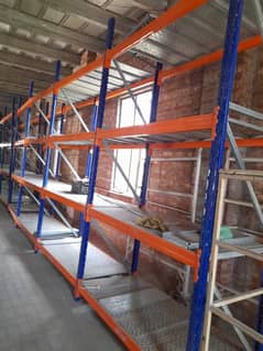 Storage racks 12ft hieght 3ft depth in perfect new condition