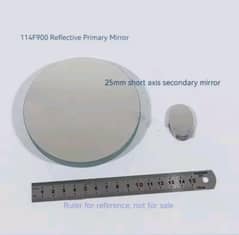 d114f900 Newtonian telescope mirror with secondary