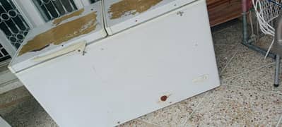 Dawlance freezer double door