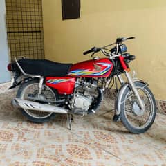 Honda CG 125 2018 Red 1st Owner Genuine Bike better than Deluxe Pridor